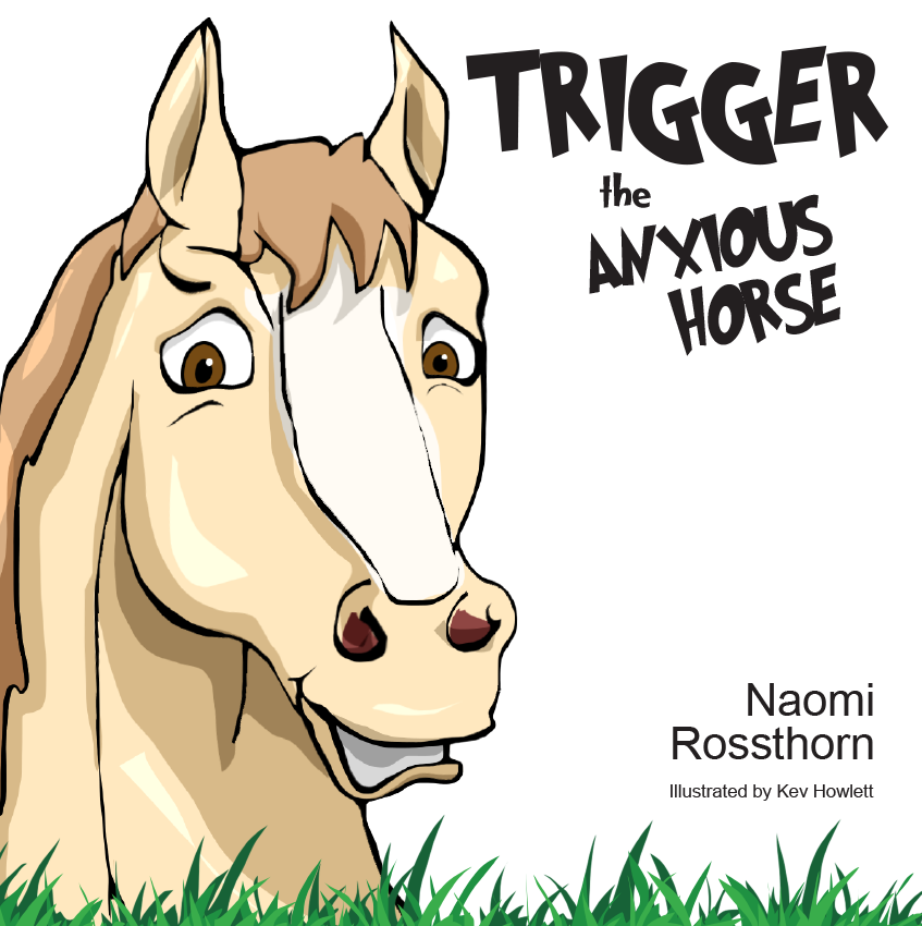 TRIGGER the Anxious horse