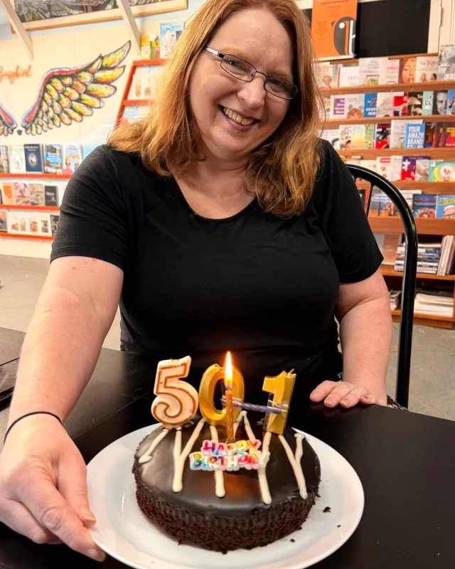 Happy birthday again, Kate!

Celebrating her 50-1 birthday with a sweet chocolate cake.

#birthday #chocolate #happybirthday
